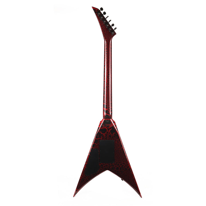 Jackson Custom Shop King V KV2H Black and Ferrari Red