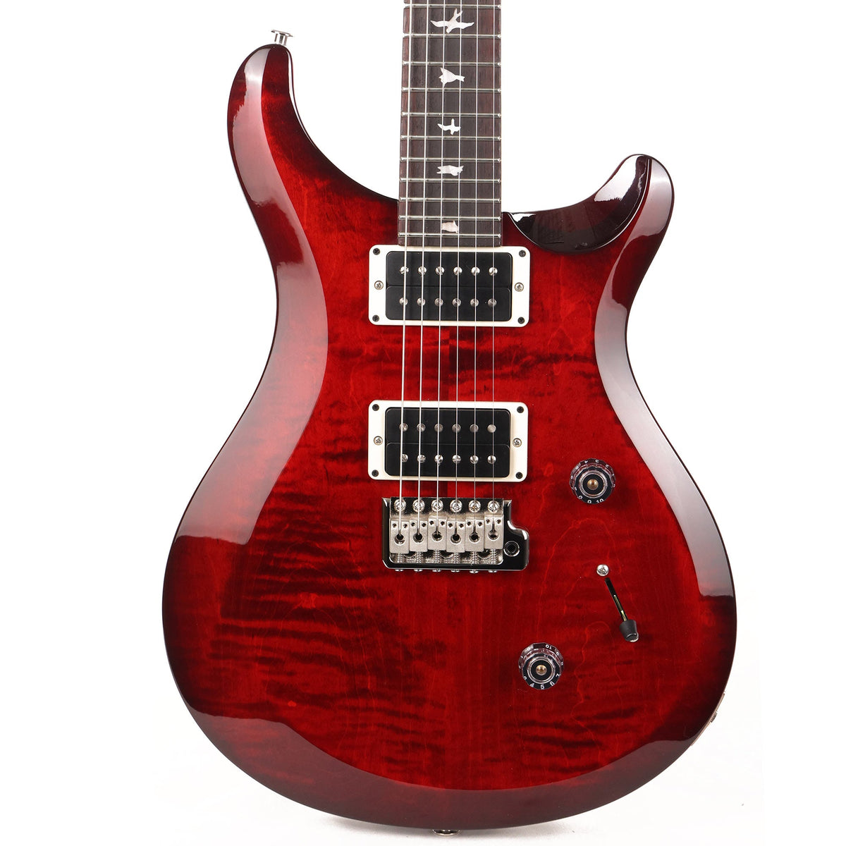 PRS 10th Anniversary S2 Custom 24 Limited Edition Fire Red Burst — 1