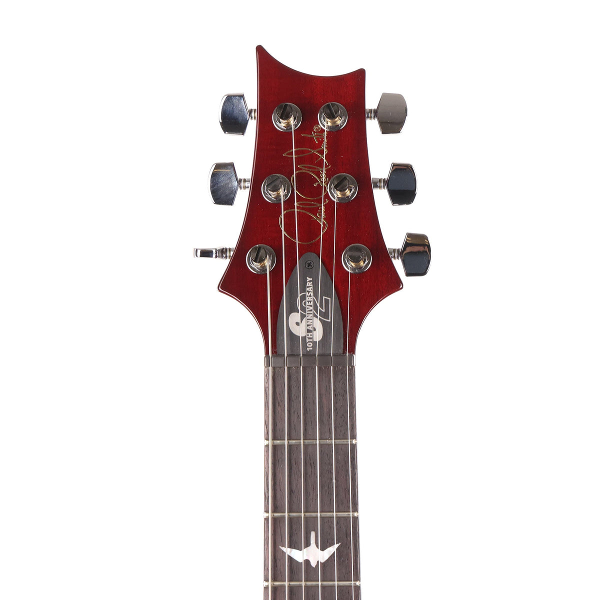 PRS 10th Anniversary S2 Custom 24 Limited Edition Fire Red Burst — 4