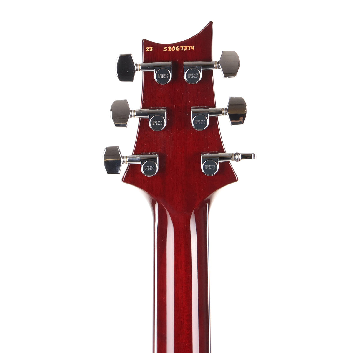 PRS 10th Anniversary S2 Custom 24 Limited Edition Fire Red Burst — 5