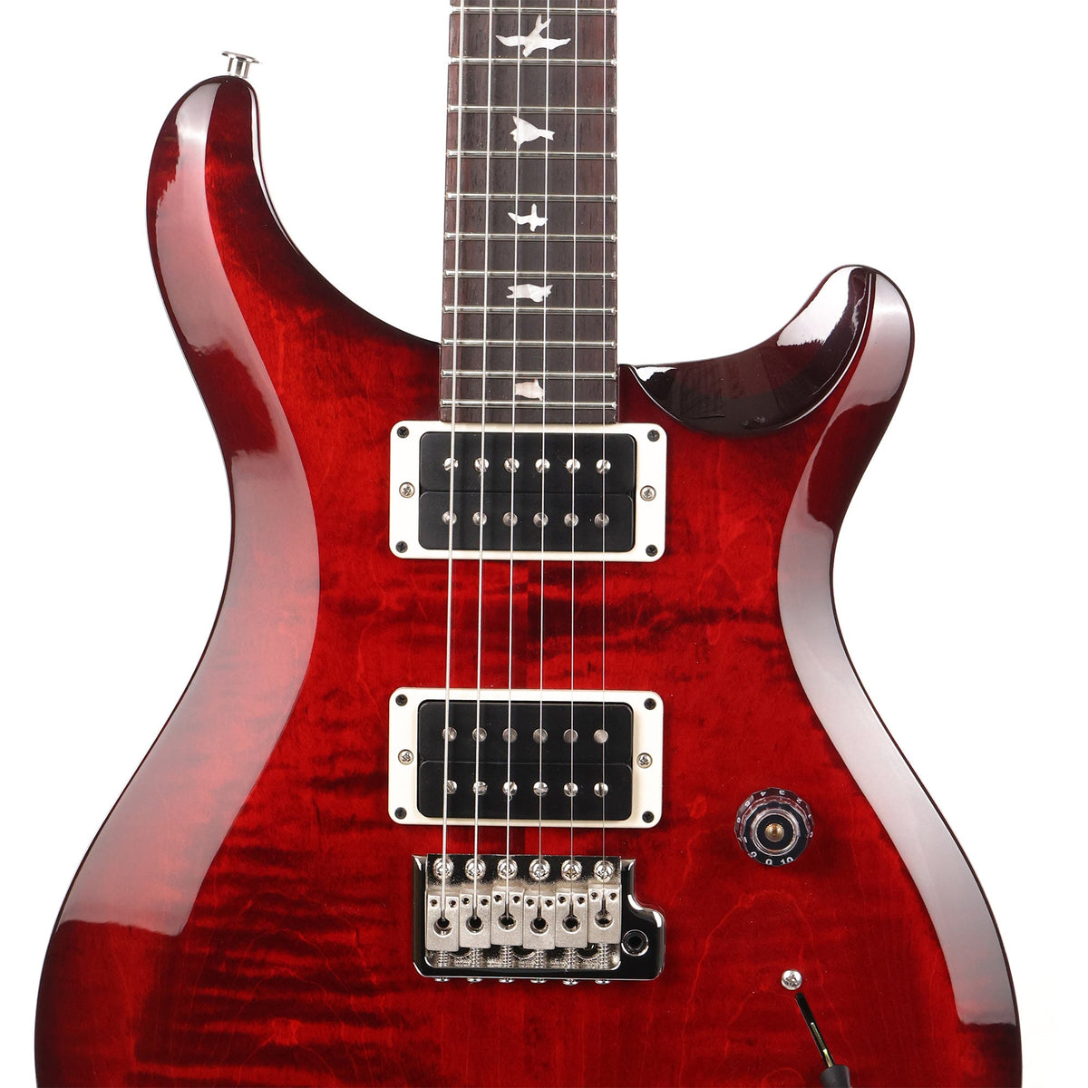 PRS 10th Anniversary S2 Custom 24 Limited Edition Fire Red Burst — 6