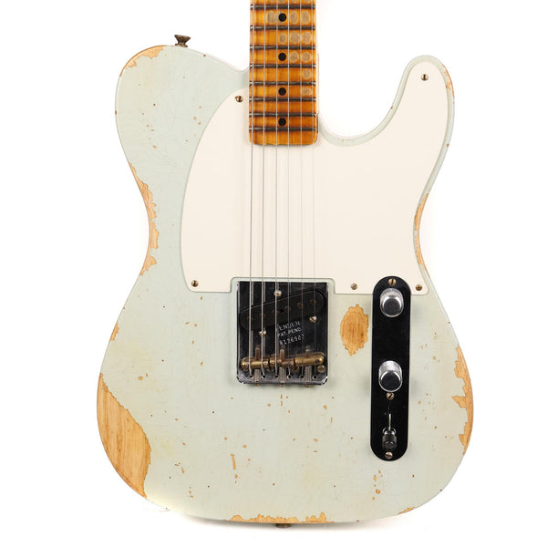 Fender Custom Shop Reverse Esquire Heavy Relic Faded Aged Sonic Blue