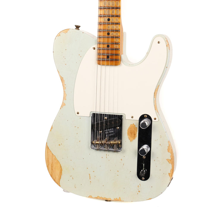 Fender Custom Shop Reverse Esquire Heavy Relic Faded Aged Sonic Blue