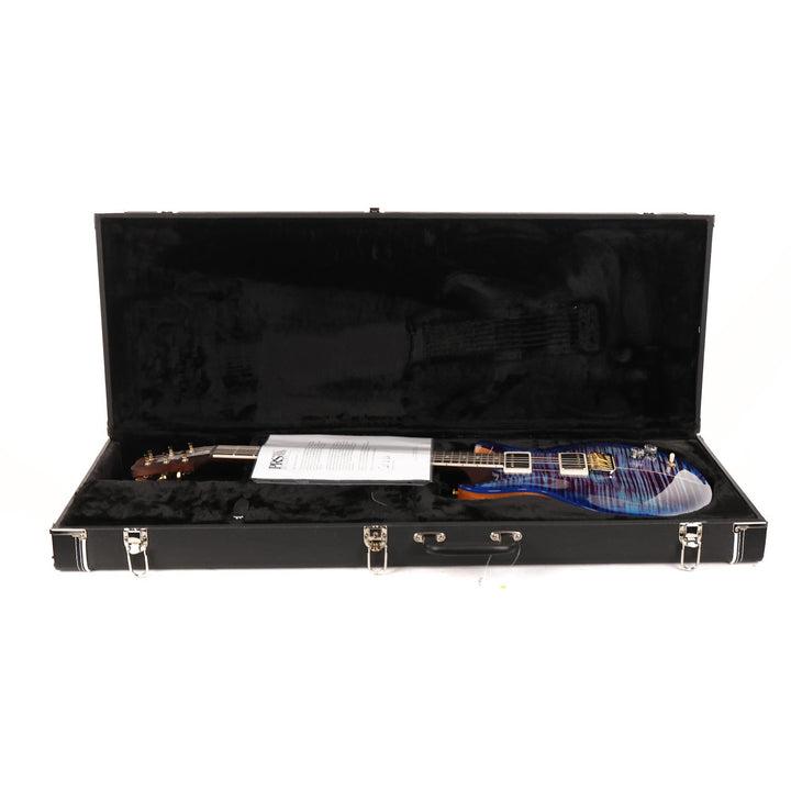 PRS Santana Retro Wood Library Brazilian Rosewood Fretboard Violet Blue Burst