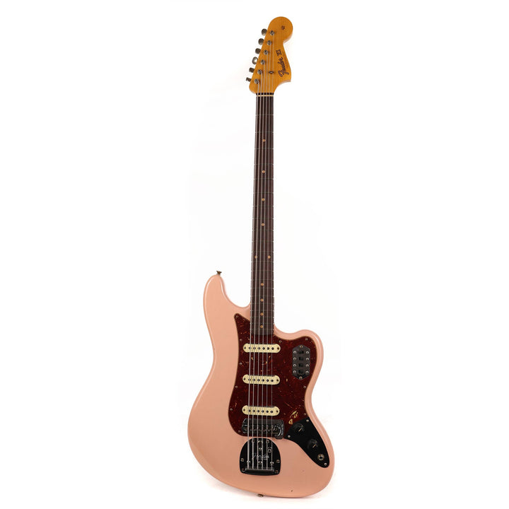 Fender Custom Shop Bass VI Journeyman Relic Aged Shell Pink 2023