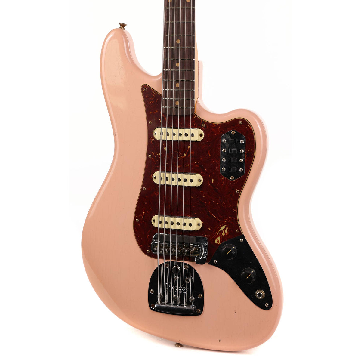 Fender Custom Shop Bass VI Journeyman Relic Aged Shell Pink 2023 — 6