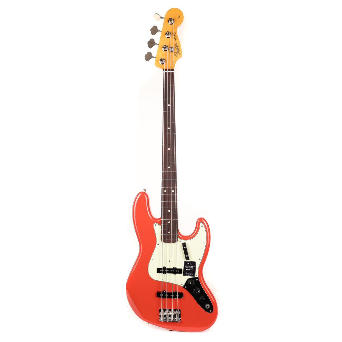 Fender Vintera II 60s Jazz Bass Fiesta Red Used | The Music Zoo