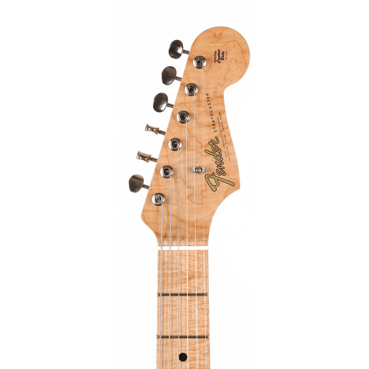 Fender Custom Shop Limited Edition 1965 Stratocaster NOS Aged Ice Blue Metallic — 4