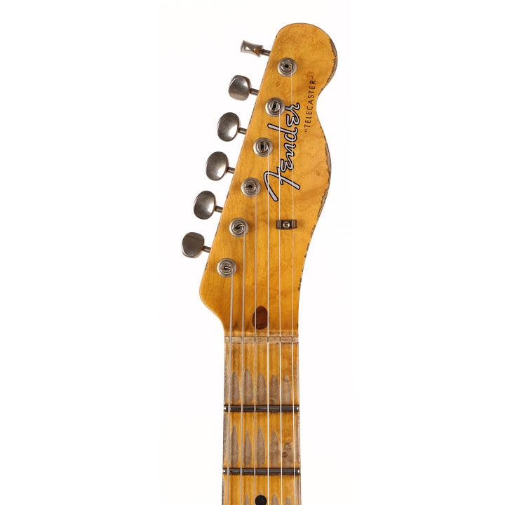 Fender Custom Shop Limited Edition Mischief Maker Stratocaster Heavy Relic Daphne Blue over Sunburst