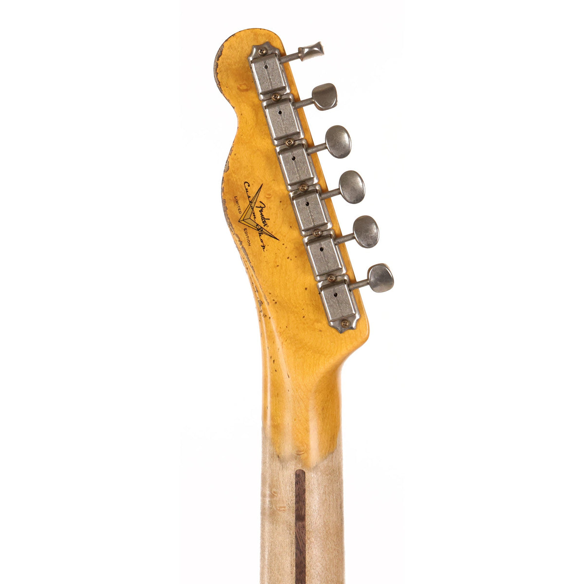 Fender Custom Shop Limited Edition Mischief Maker Stratocaster Heavy Relic Daphne Blue over Sunburst — 5