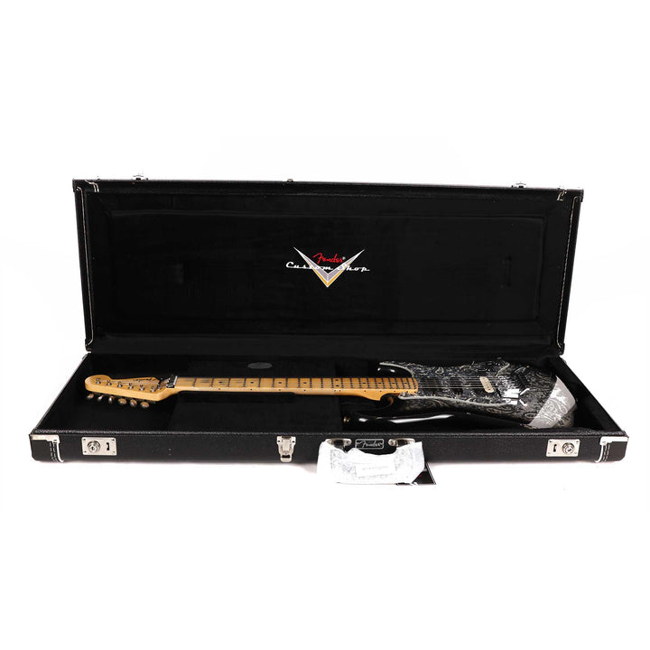 Fender Custom Shop ZF Stratocaster Black Paisley Relic