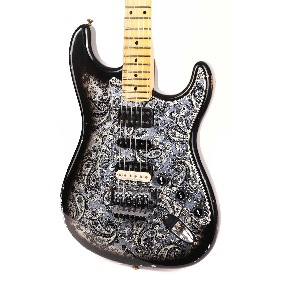 Fender Custom Shop ZF Stratocaster Black Paisley Relic | The Music Zoo