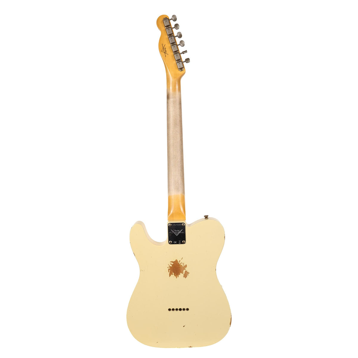 Fender Custom Shop 1964 Telecaster Relic Faded Aged Vintage White Matching Headstock 2023 — 3