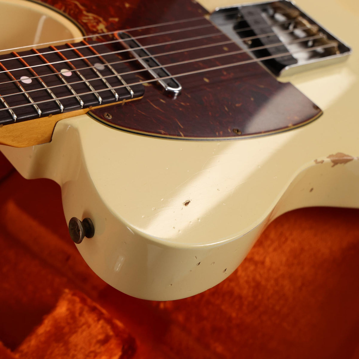 Fender Custom Shop 1964 Telecaster Relic Faded Aged Vintage White Matching Headstock 2023 — 8