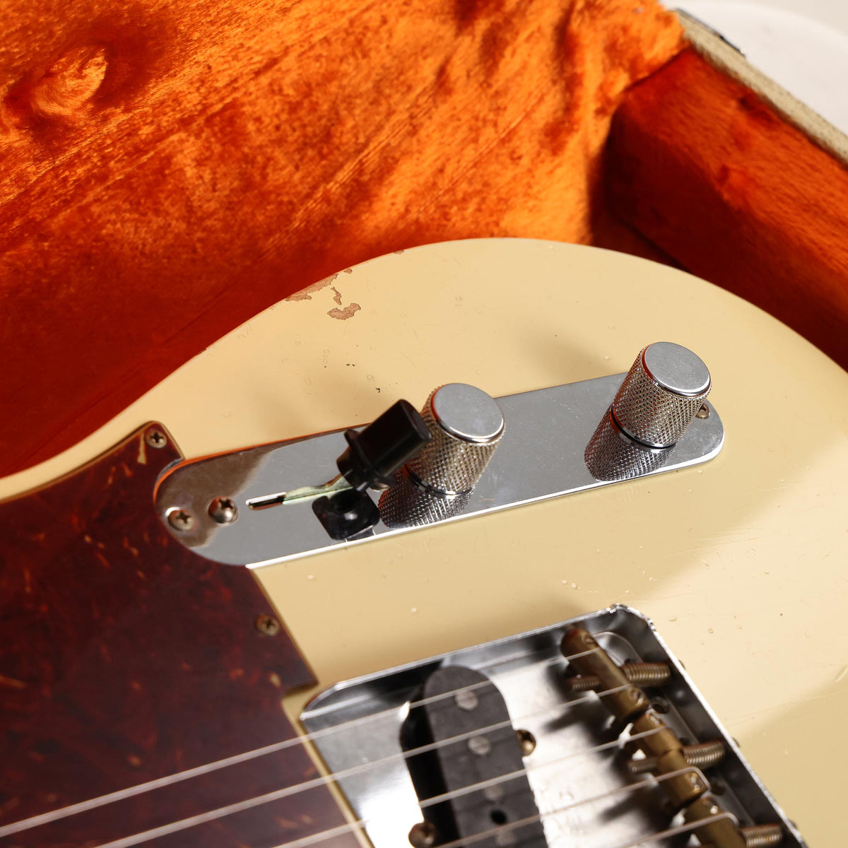 Fender Custom Shop 1964 Telecaster Relic Faded Aged Vintage White Matching Headstock 2023 — 9