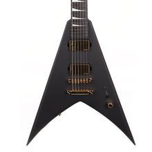 Jackson Custom Shop King V Satin Black with Gold Hardware