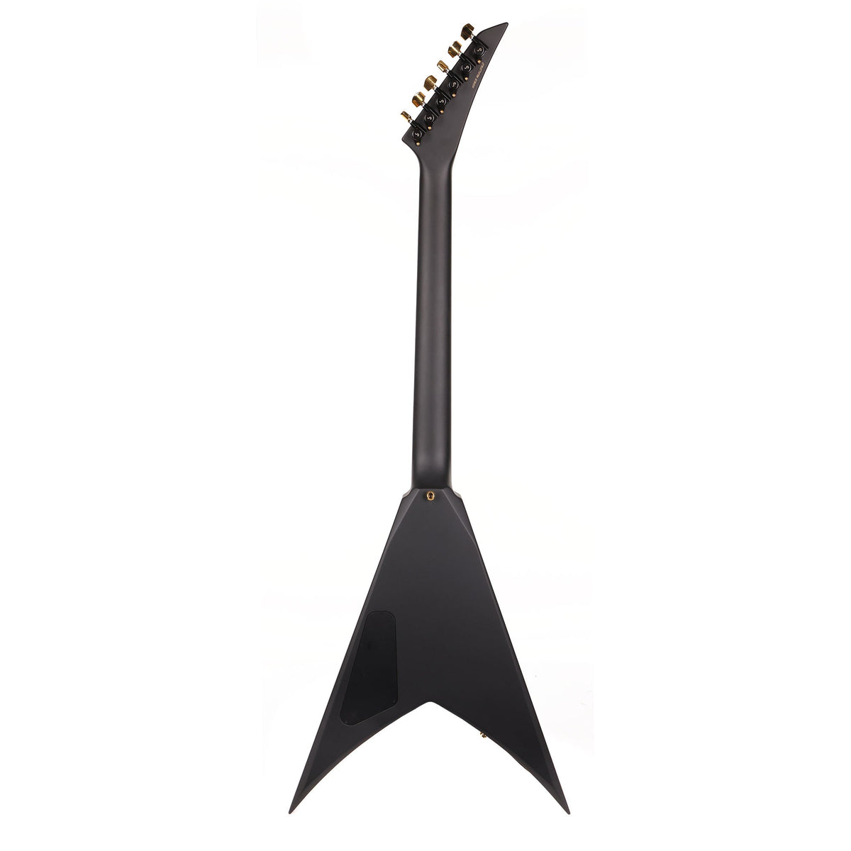 Jackson Custom Shop King V Satin Black with Gold Hardware — 3