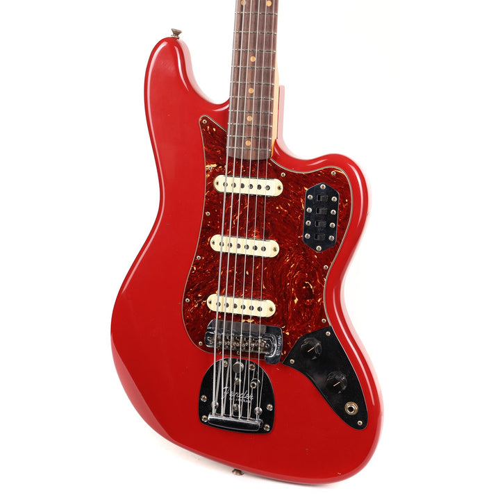 Fender Custom Shop Limited Bass VI Journeyman Relic Aged Dakota Red
