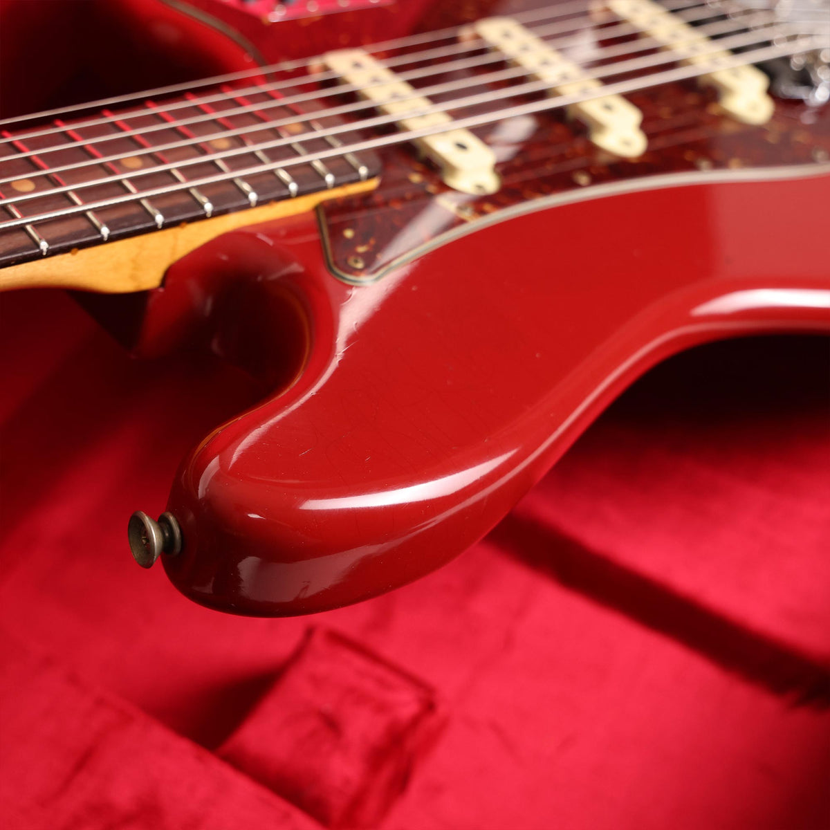 Fender Custom Shop Limited Bass VI Journeyman Relic Aged Dakota Red 2023 — 7