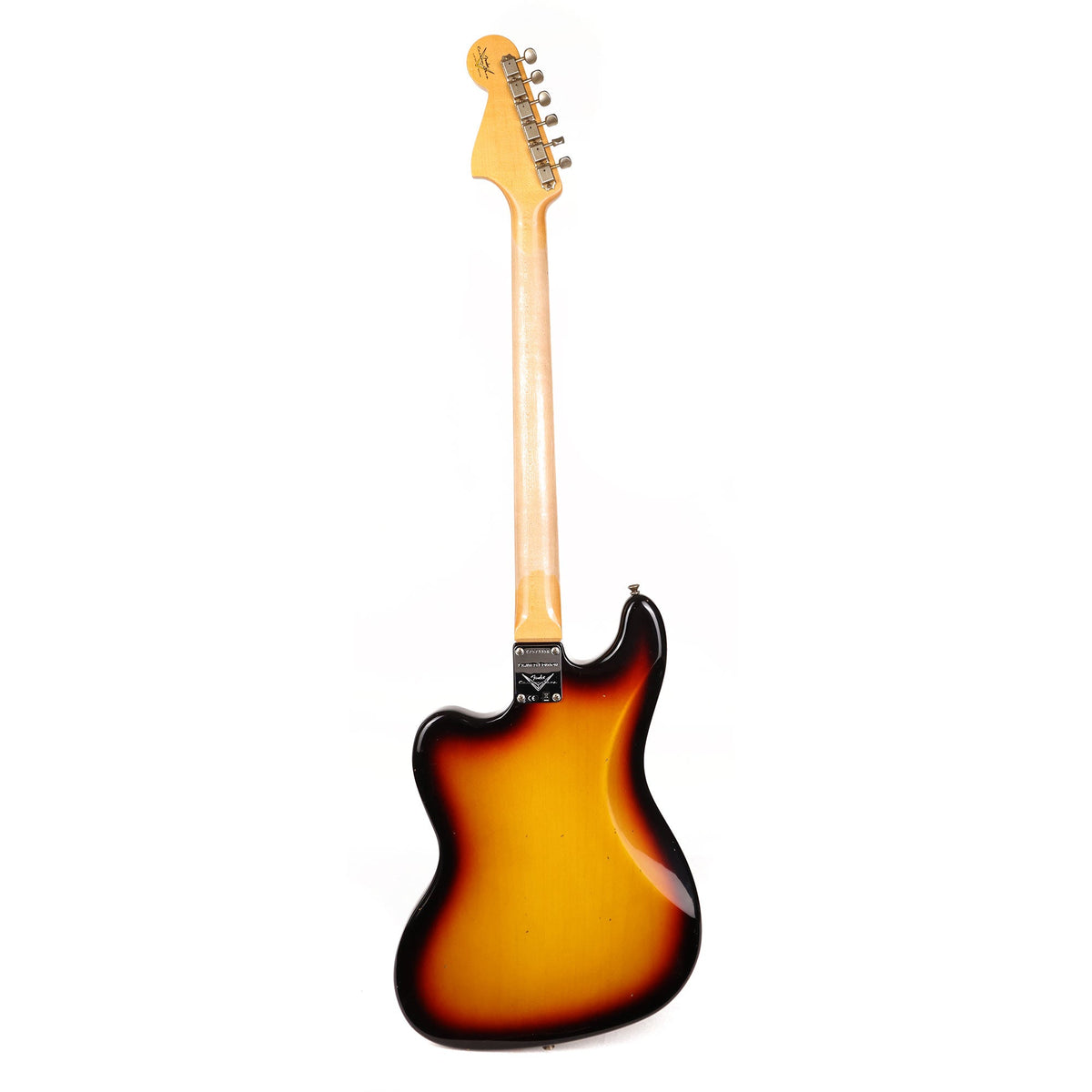 Fender Custom Shop Limited Bass VI Journeyman Relic 3-Tone Sunburst — 3