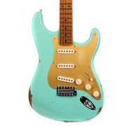 Fender Custom Shop Roasted 1956 Stratocaster Relic Faded Aged Seafoam Green