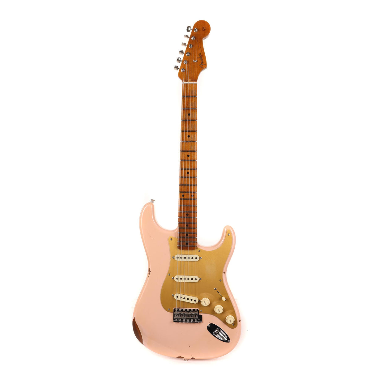 Fender Custom Shop Roasted 1956 Stratocaster Relic Faded Aged Shell Pink 2023 — 2