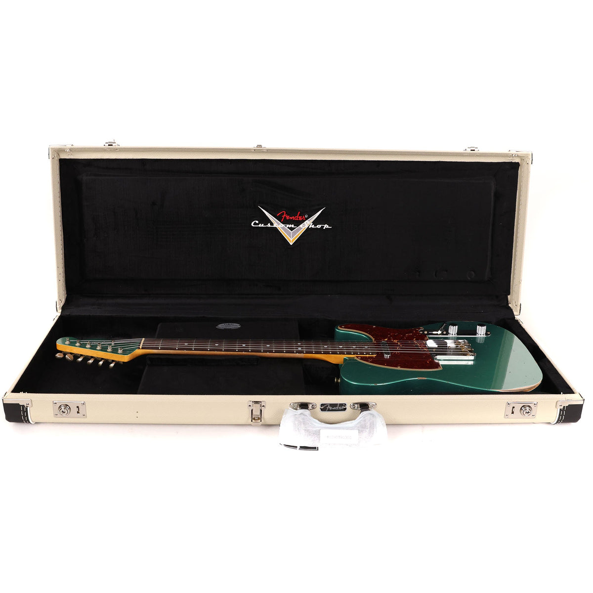 Fender Custom Shop 1964 Telecaster Relic Faded Aged British Racing Green — 12