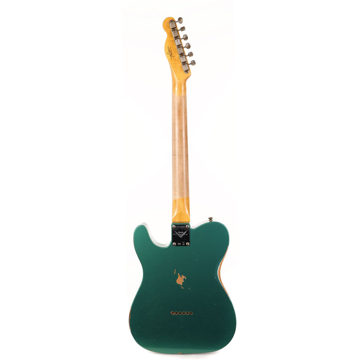 Fender Custom Shop 1964 Telecaster Relic Faded Aged British Racing Green — 3
