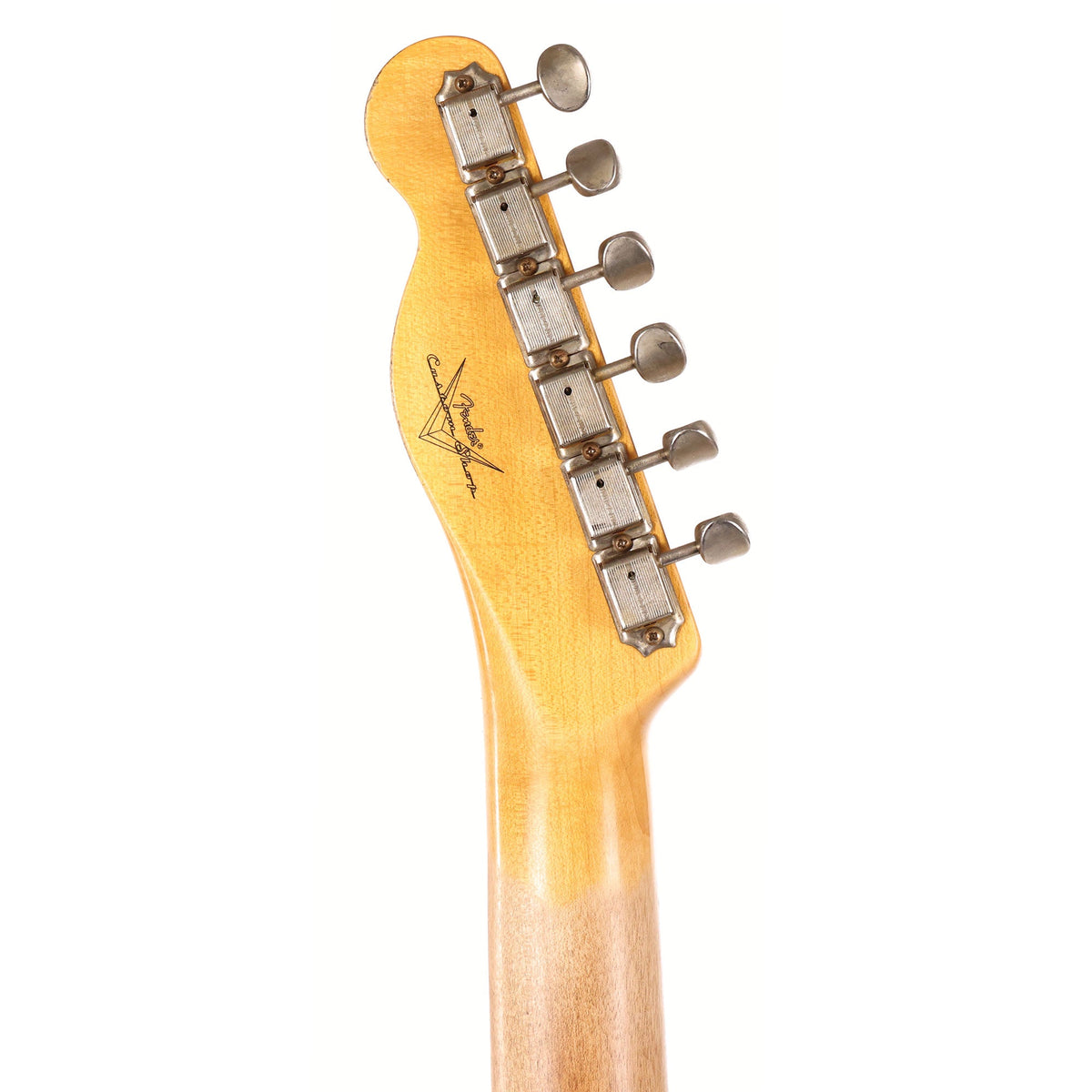 Fender Custom Shop 1964 Telecaster Relic Faded Aged British Racing Green — 5