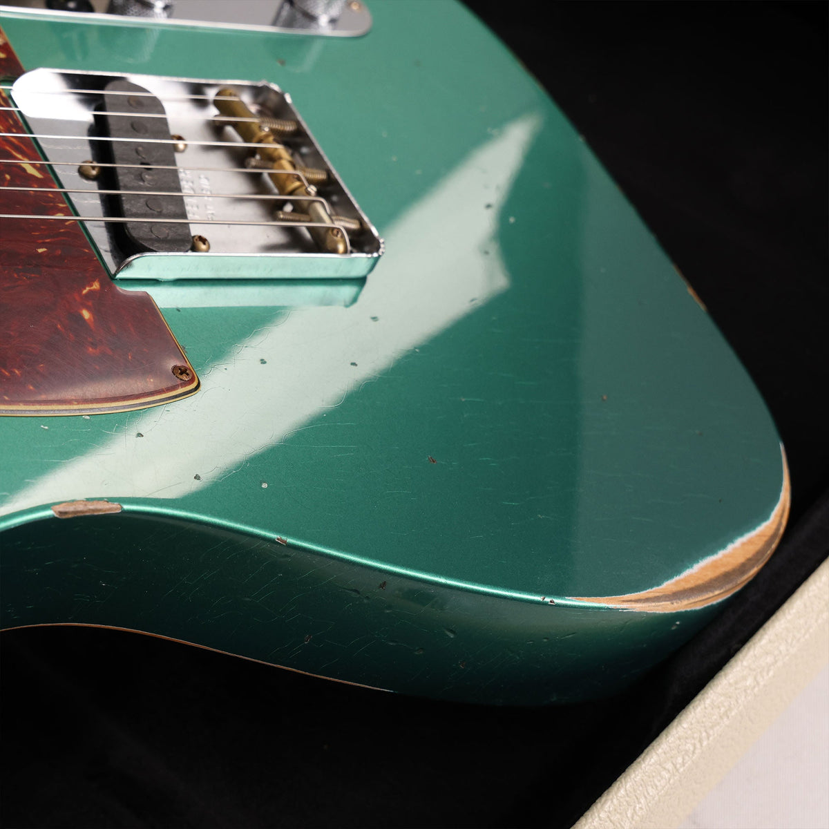 Fender Custom Shop 1964 Telecaster Relic Faded Aged British Racing Green — 8