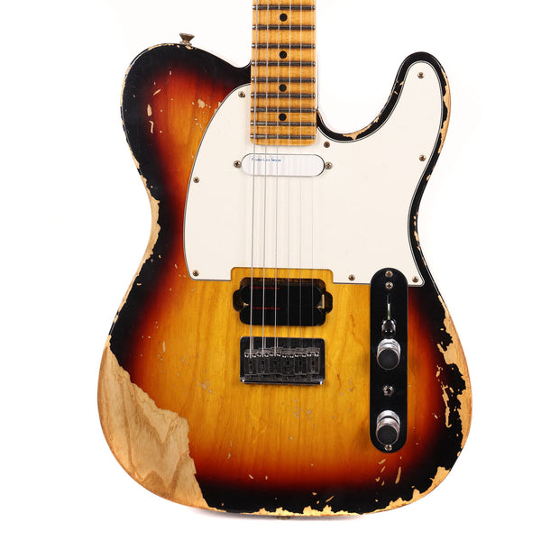 Fender Custom Shop Telecaster Plus Heavy Relic 3-Tone Sunburst