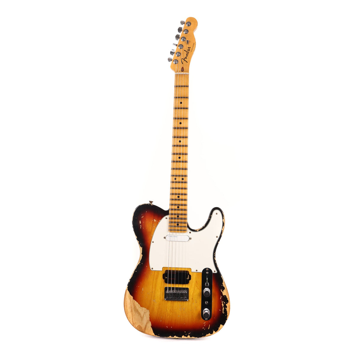 Fender Custom Shop Telecaster Plus Heavy Relic 3-Tone Sunburst — 2