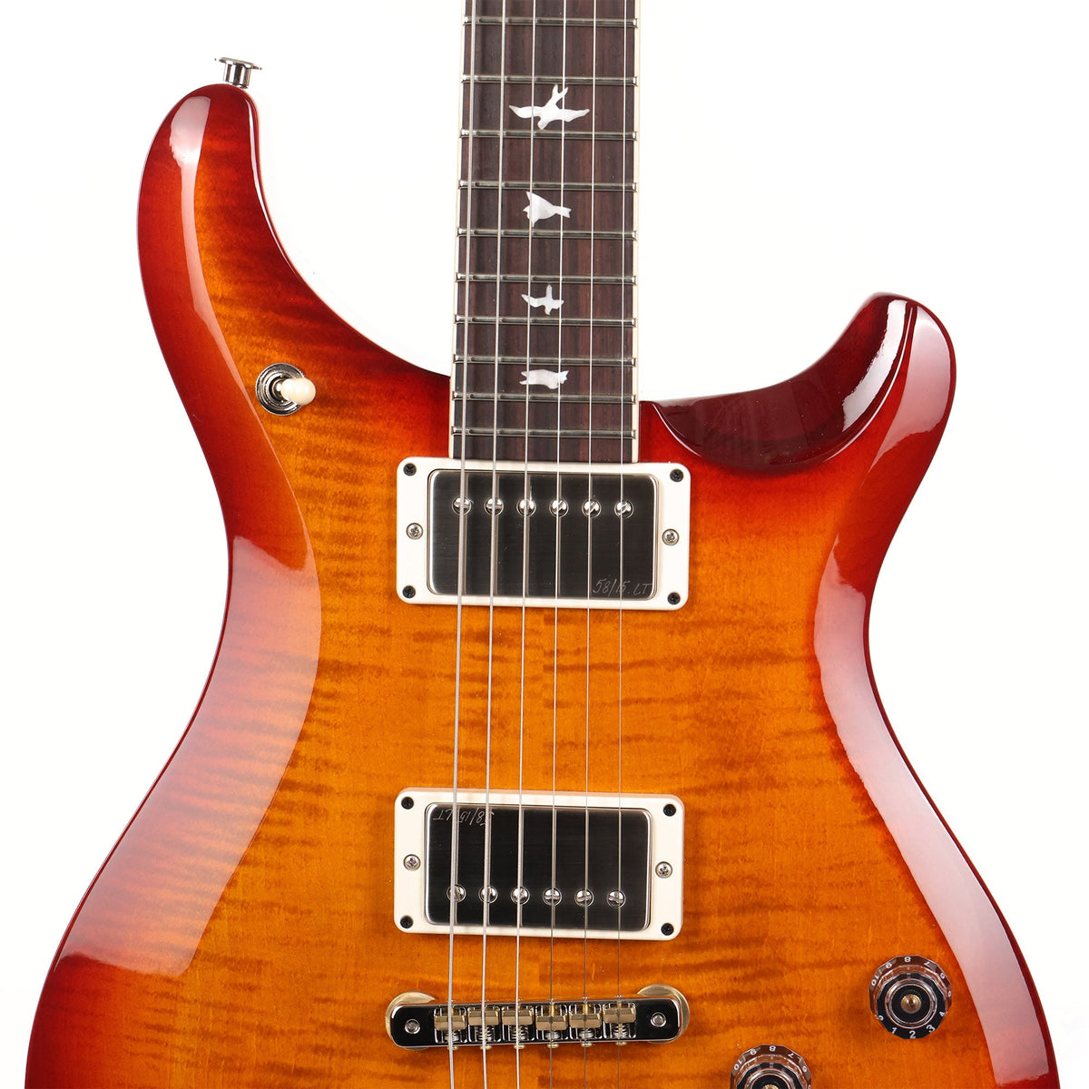 PRS 10th Anniversary S2 McCarty 594 Limited Edition Dark Cherry Sunburst — 6