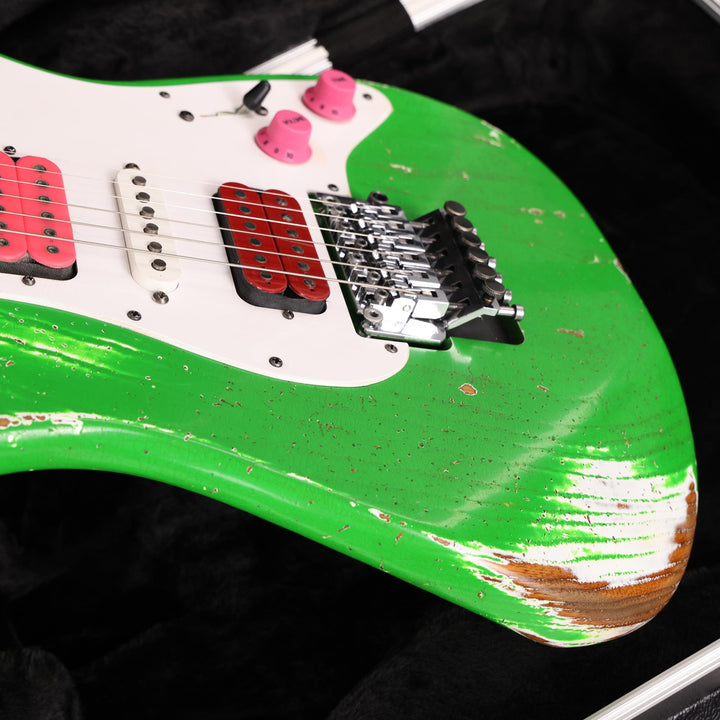 Charvel Custom Shop So Cal HSH Nitro Aged Slime Green Guitar Masterbuilt Big Rob