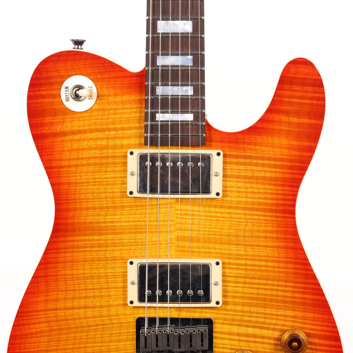 Charvel Custom Shop 1982 Style 2 Stephen Stern Tribute Relic Brazilian Rosewood Cherry Sunburst