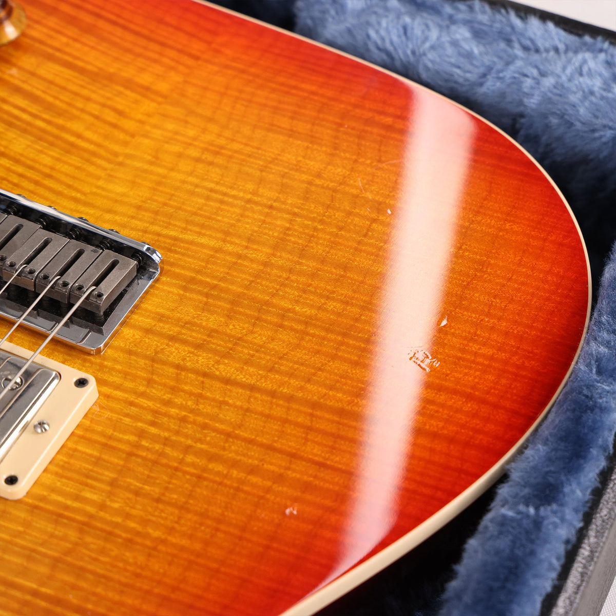 Charvel Custom Shop 1982 Style 2 Stephen Stern Tribute Relic Brazilian Rosewood Cherry Sunburst Used — 8