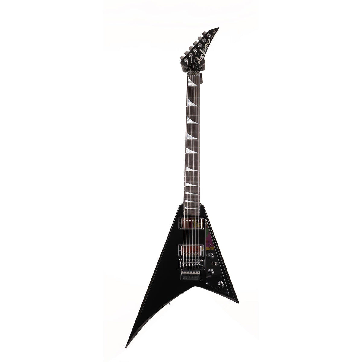 Jackson Custom Shop Rhoads RR Black and Chrome — 2