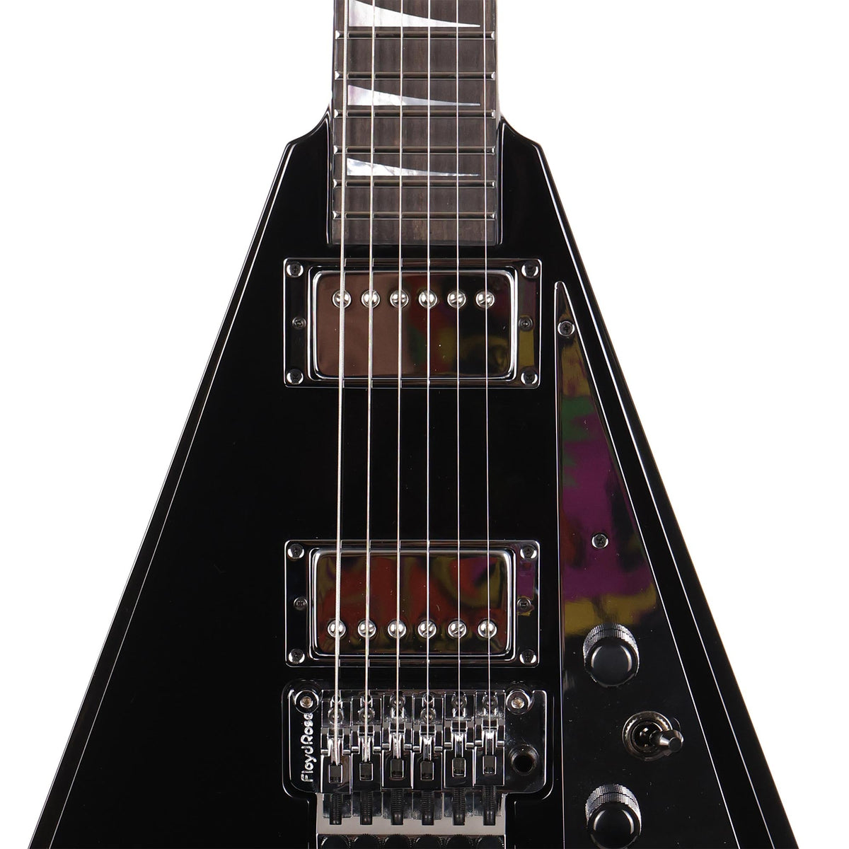 Jackson Custom Shop Rhoads RR Black and Chrome — 6