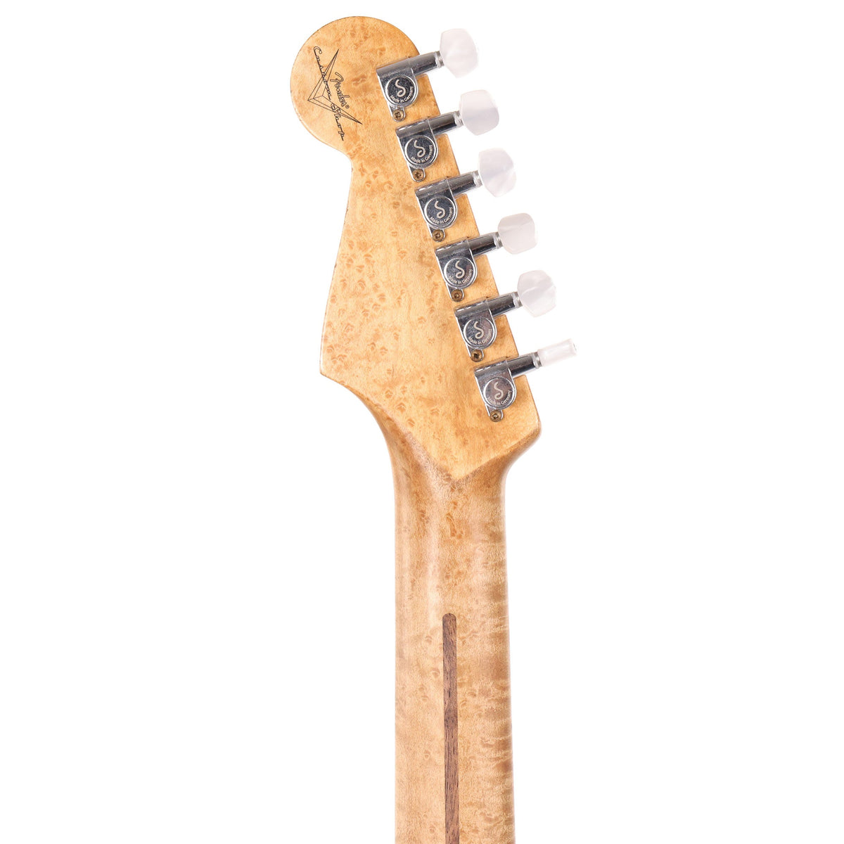 Fender Custom Shop ZF Stratocaster Heavy Relic Black over Graffiti Yellow 2023 — 5