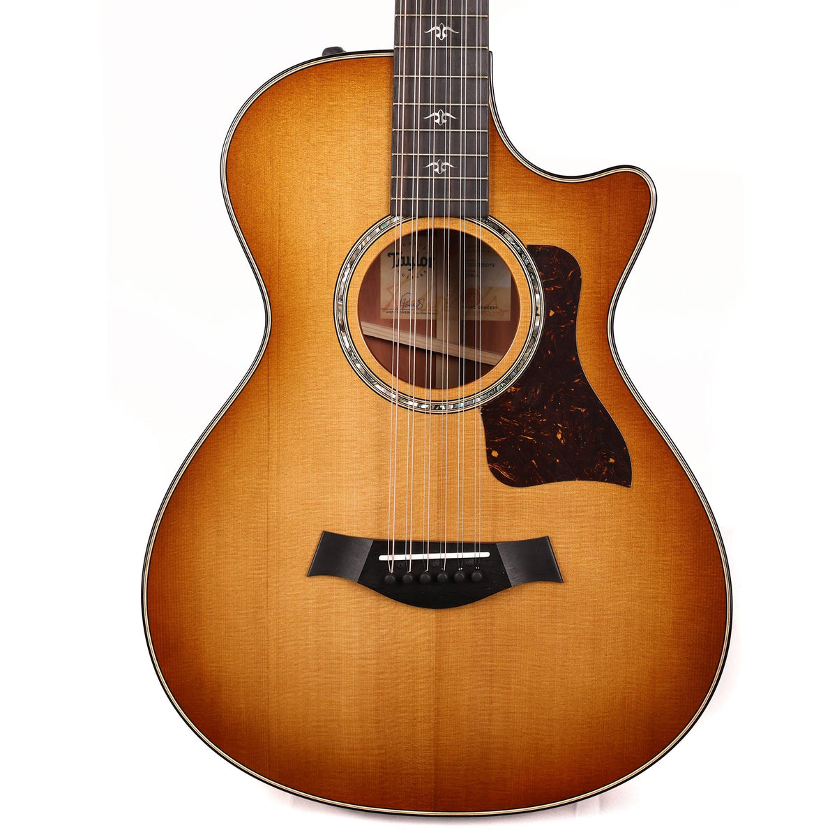 Taylor 552ce 12-String Urban Ironbark Grand Concert Shaded Edgeburst Used — 1