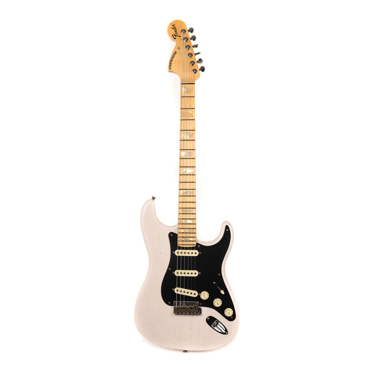 Fender Custom Shop Reverse Headstock Stratocaster Journeyman Relic Aged White Blonde