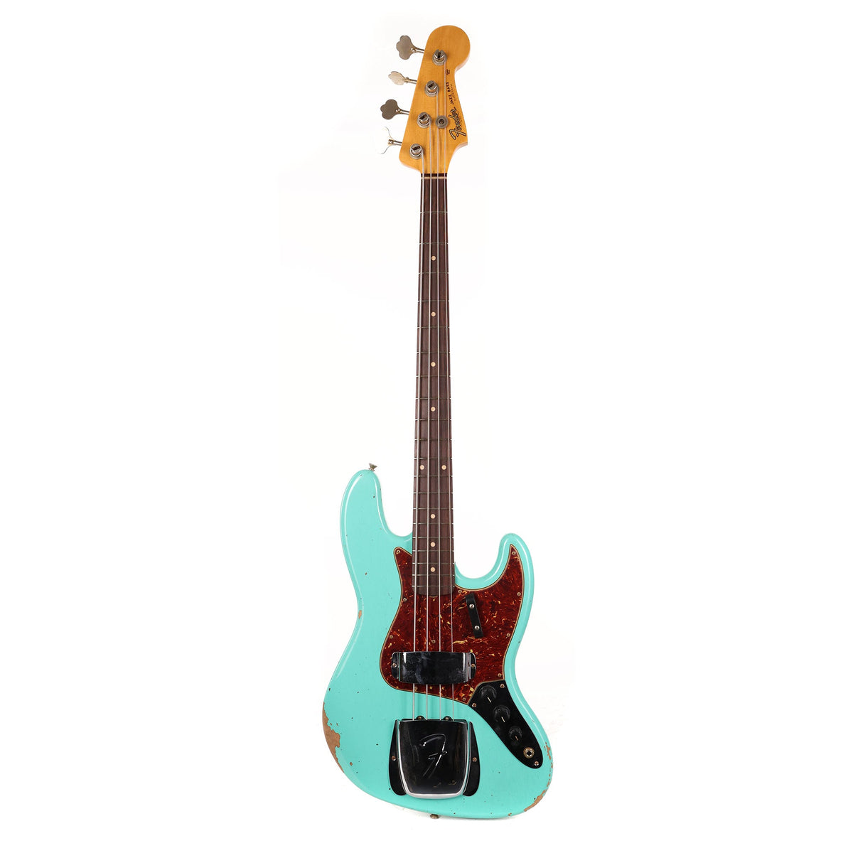 Fender Custom Shop 1964 Jazz Bass Journeyman Relic Seafoam Green — 2