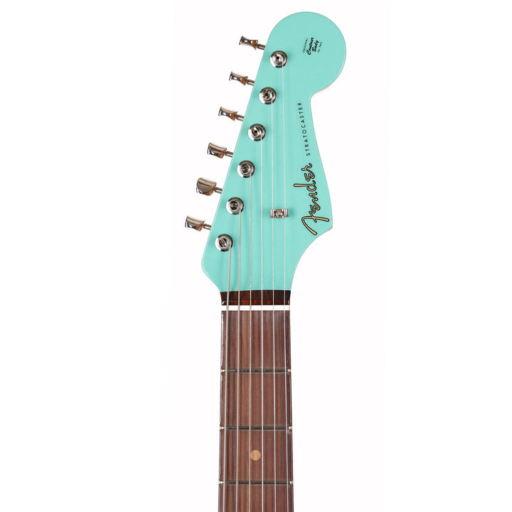 Fender Custom Shop 1965 Hardtail Stratocaster Faded Seafoam Green Matching Headstock