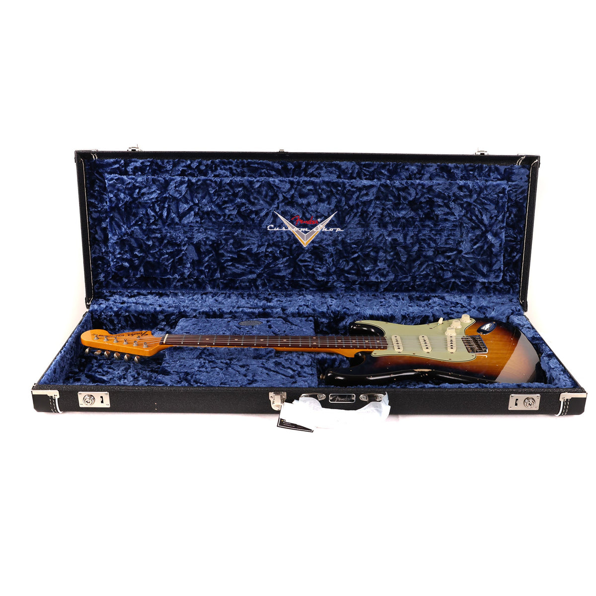 Fender Custom Shop 1968 Stratocaster Relic 3-Tone Sunburst — 12