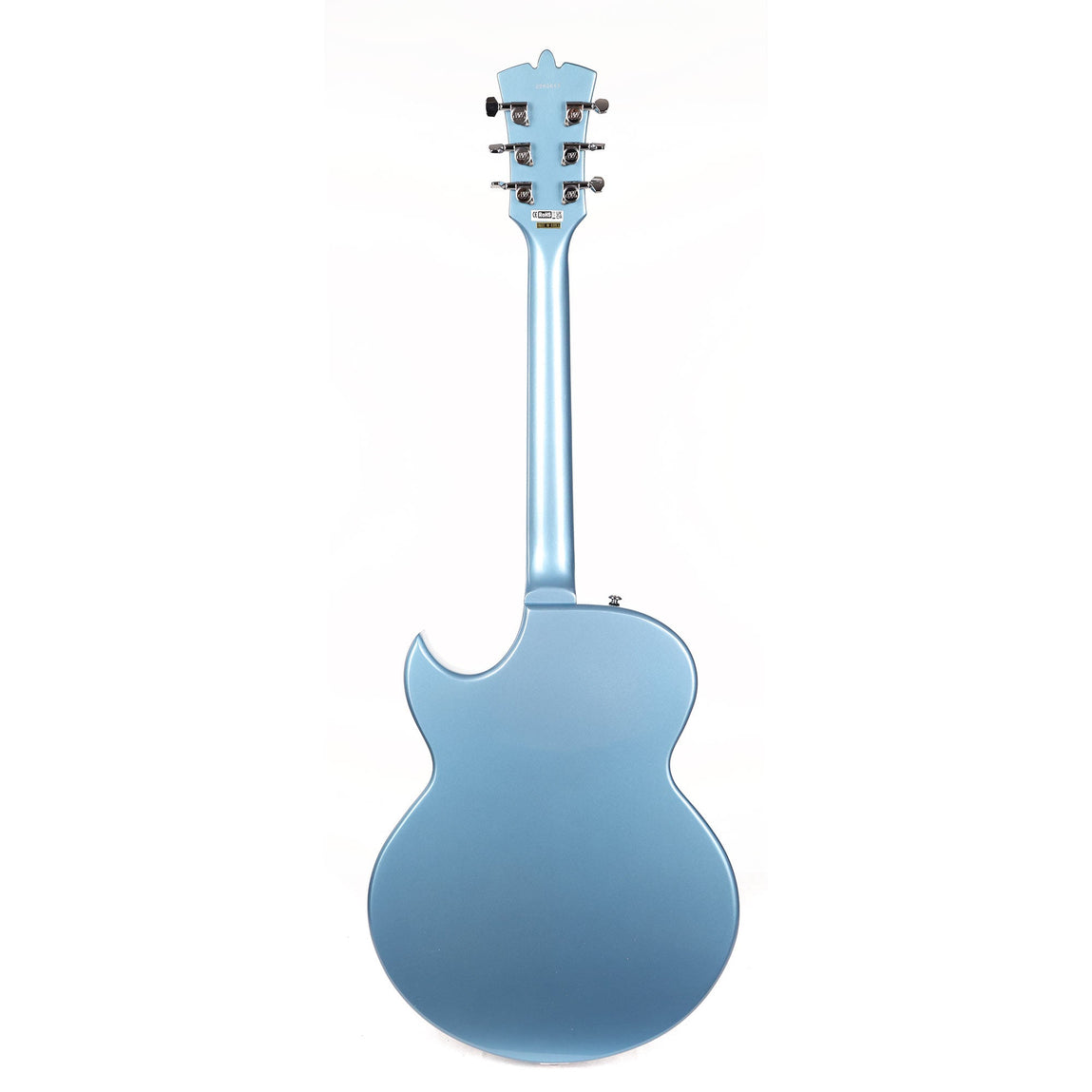 Eastwood Backlund Rockerbox II Metallic Blue Silver Used | The