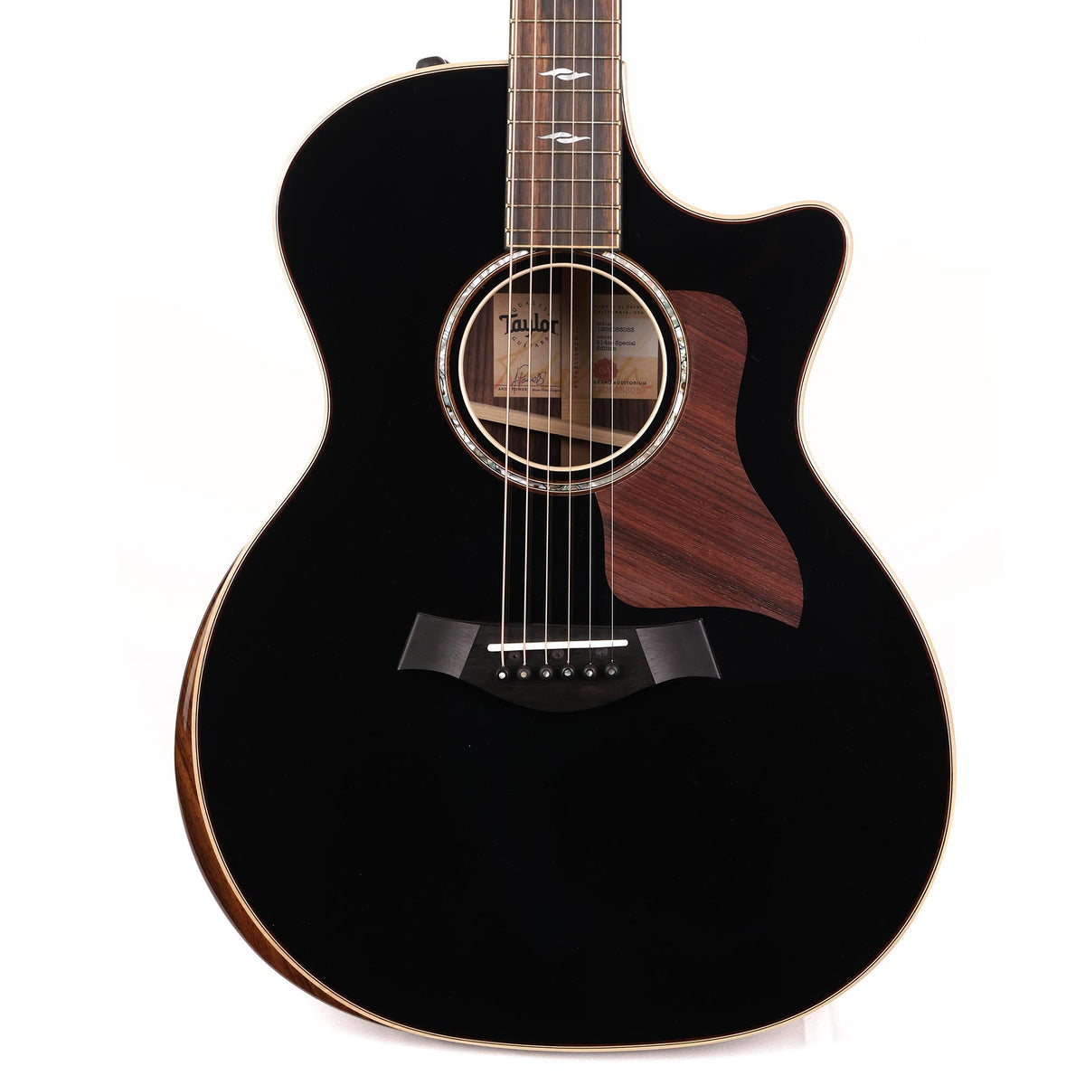 Taylor 814ce Blacktop Special Edition Grand Auditorium Acoustic-Electric — 1