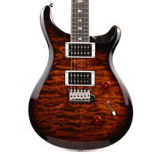 PRS SE Custom 24 Quilt Black Gold Sunburst