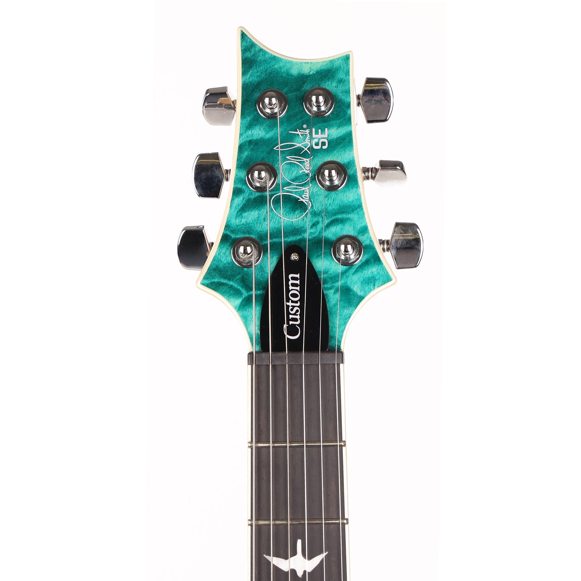 PRS SE Custom 24 Quilt Turquoise | The Music Zoo