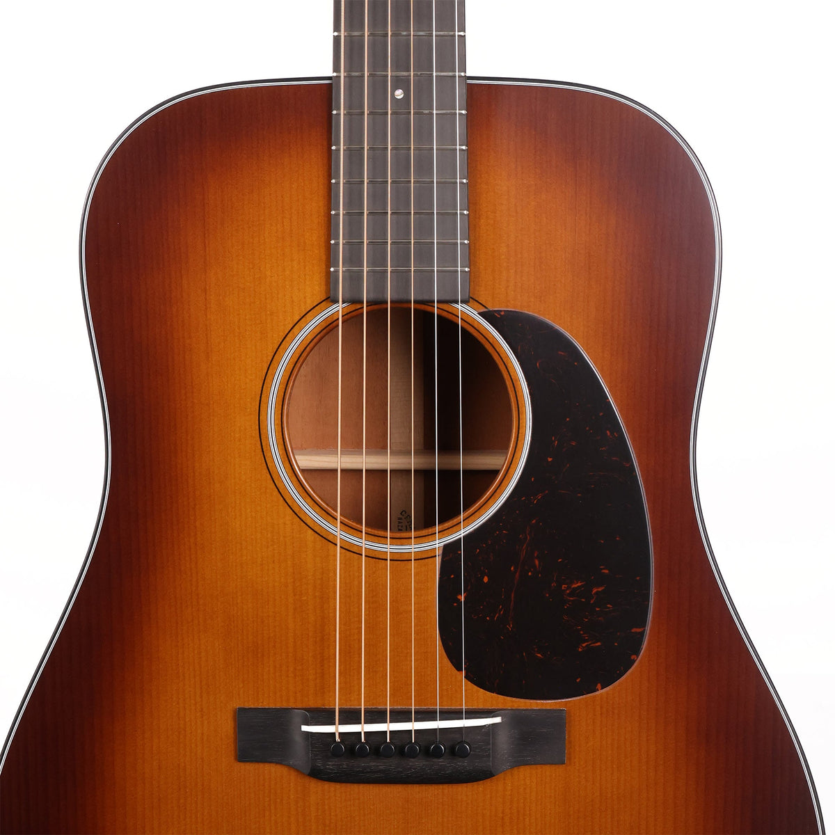 Martin Custom Shop Dreadnought 14-Fret Adirondack Spruce and Sinker Mahogany Ambertone 1933 — 6