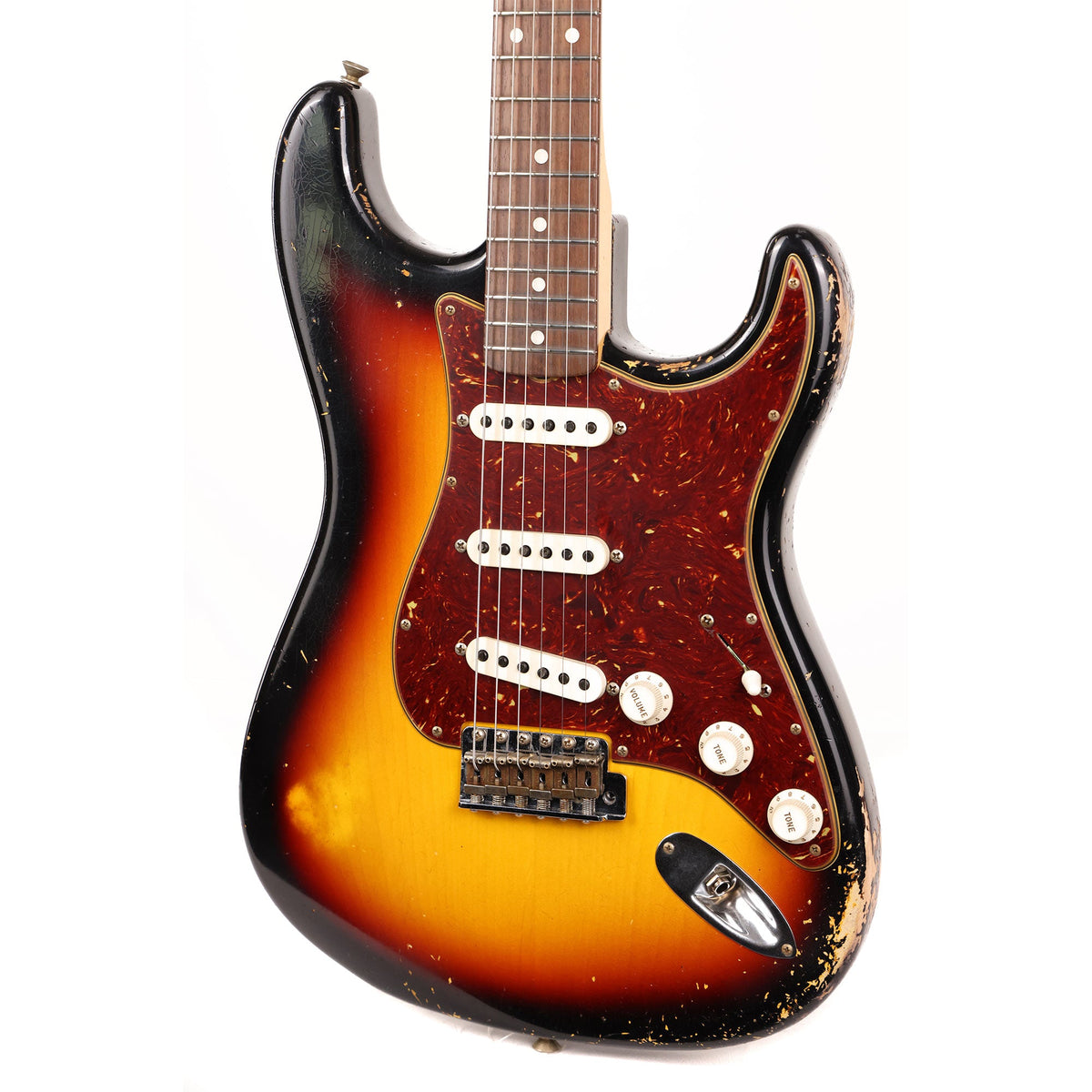 Fender Custom Shop 1960 Stratocaster Relic 3-Tone Sunburst Masterbuilt Dennis Galuszka — 6